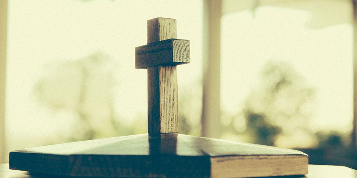 Wooden cross in Good Shepherd Chapel